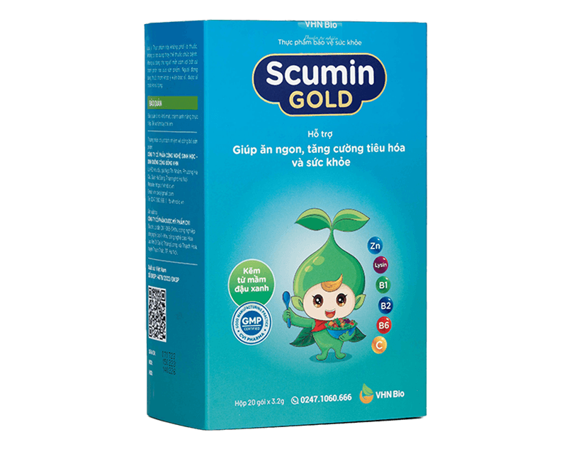 Scumin Gold - Kẽm hữu cơ sinh học cho trẻ